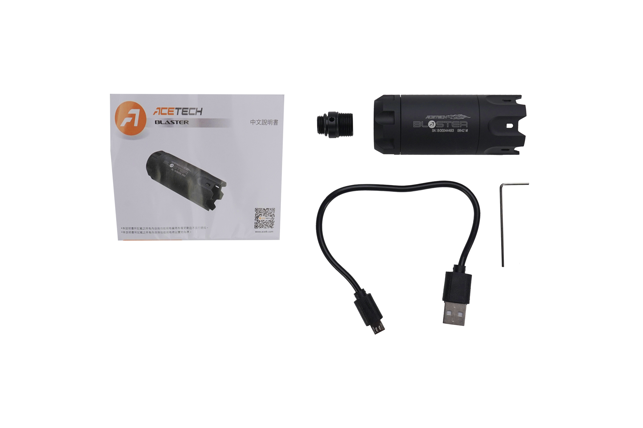 Acetech Blaster Tracer Unit, black