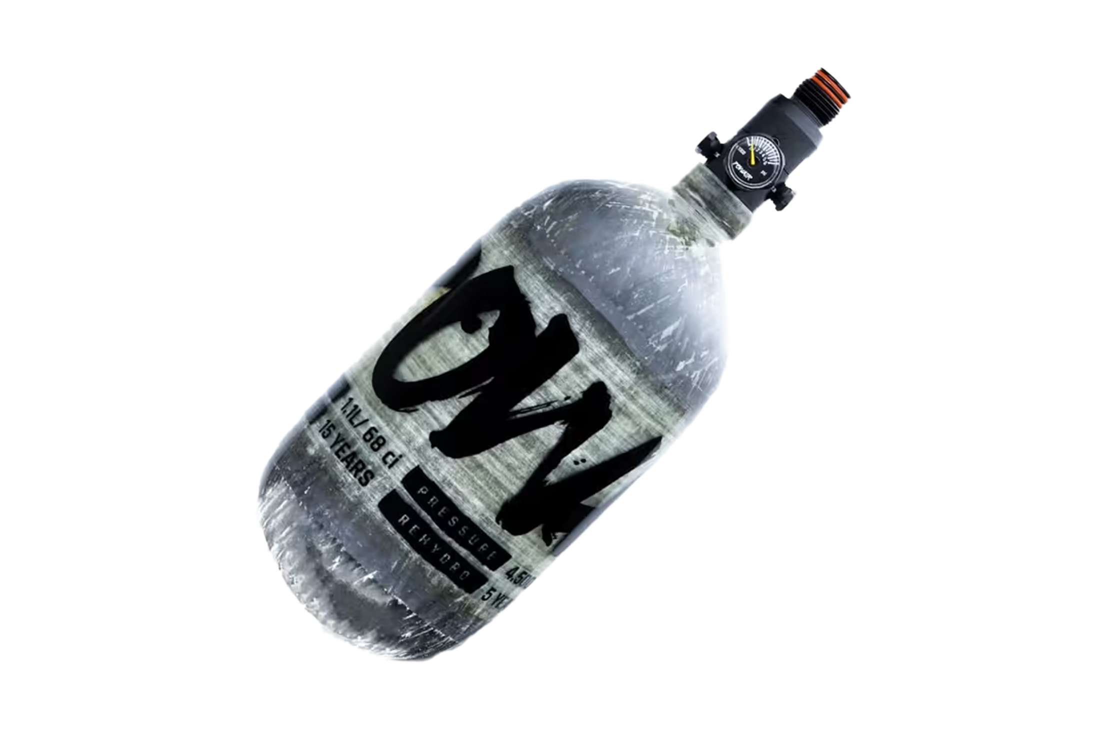 POWAIR Carbon Series HP System 1,1l Flasche, 300bar Regulator