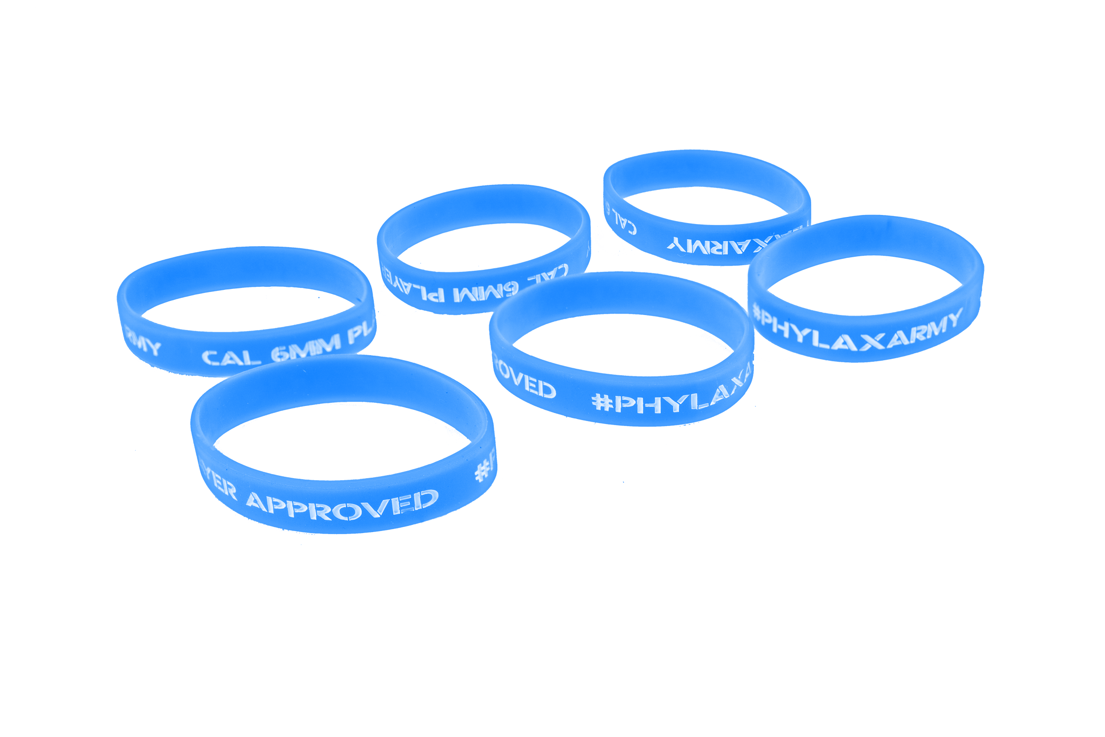 Phylax Rubber Bands 6er Pack, Blue