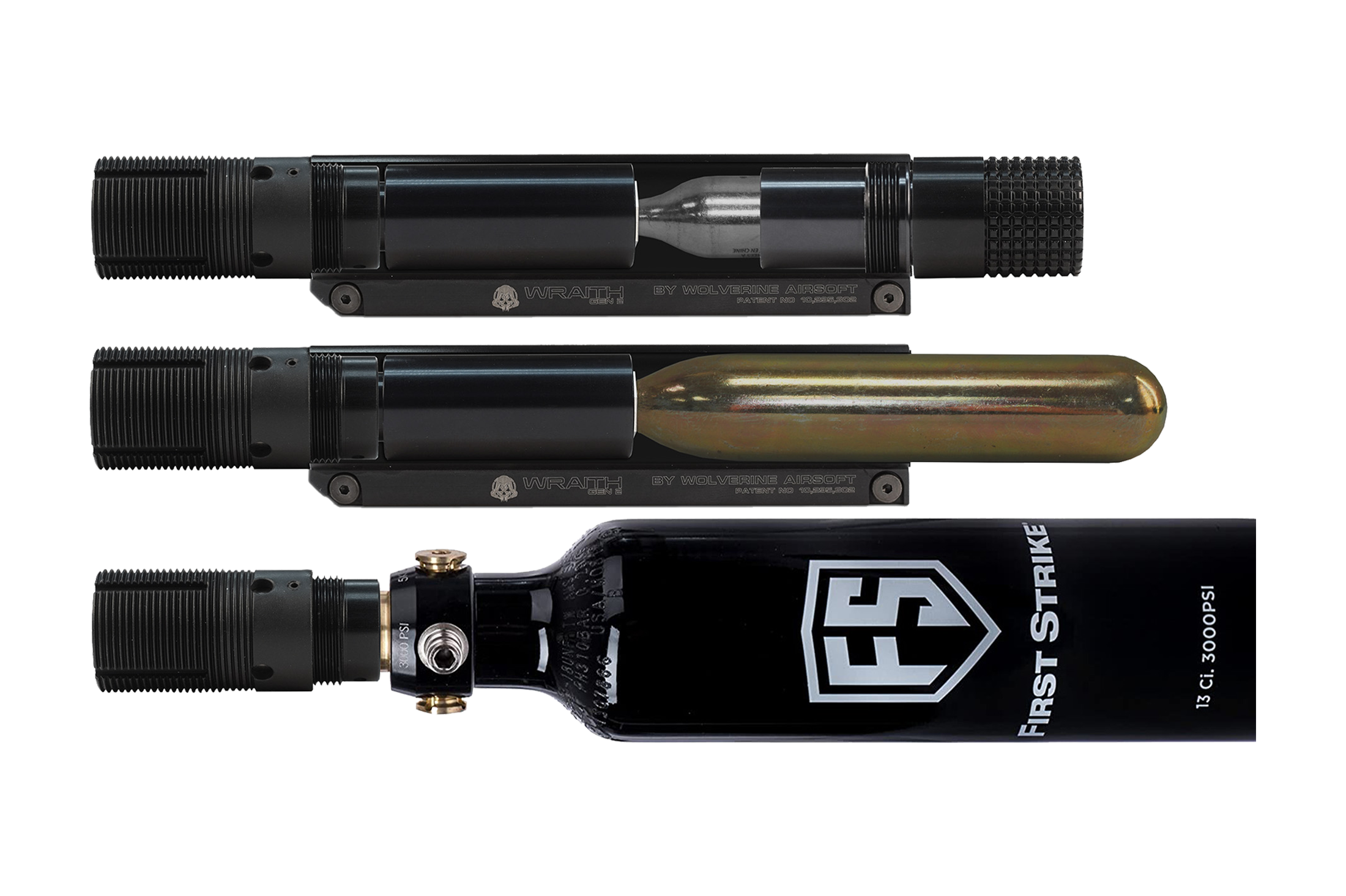Wolverine WRAITH X for MTW with CO2 Buffer Tube Wolverine WRAITH X for MTW with CO2 Buffer Tube